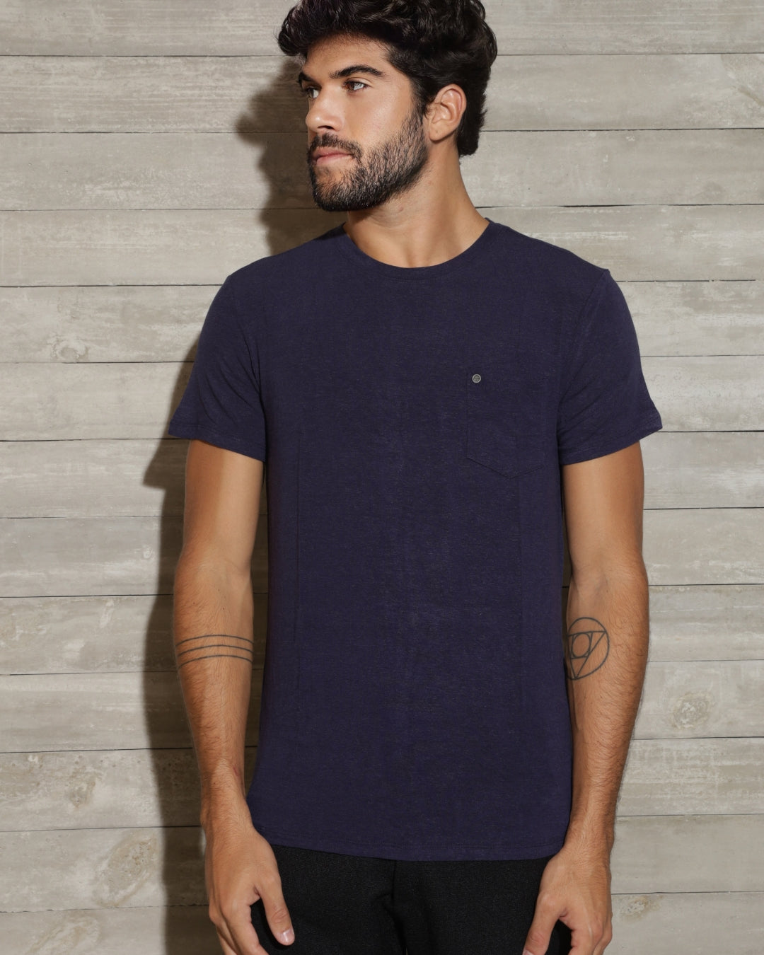 Camiseta Light Pocket Azul