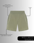 Shorts Wellness Verde